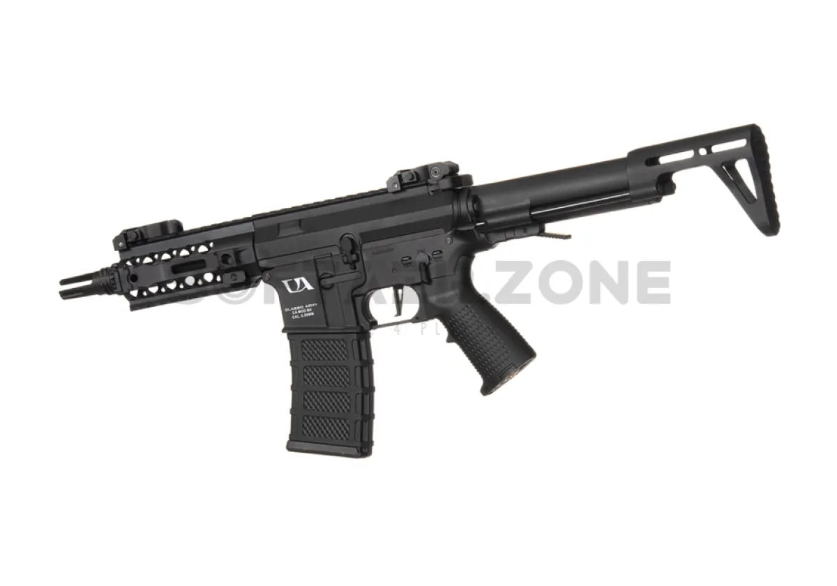 Classic Army AR4 SBR with E.T.U in Black AEG 0,5 Joule